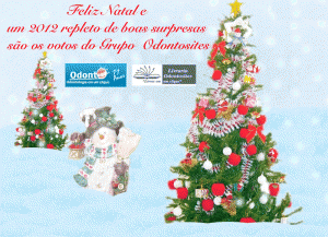 Boas festas do grupo odontosites